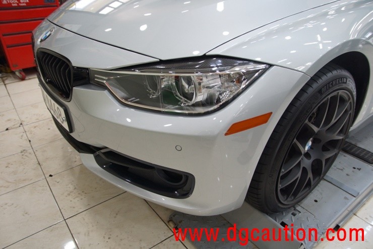 대구PPF BMW330I  앞 범퍼 PPF 재시공