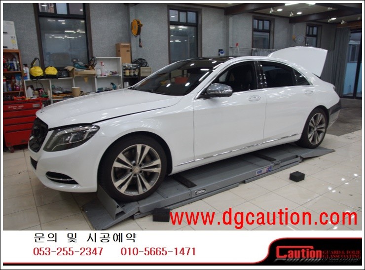 벤츠 S500 4MATIC 전체 다이아몬드 화이트 시공입니다.  #ppf #대구PPF #랩핑 #대구랩핑 #카스킨 #대구카스킨