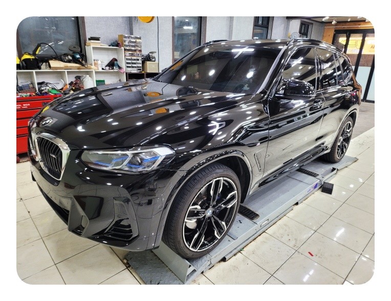 BMW X3 M40i 블랙PPF 시공<대구PPF><대구랩핑>
