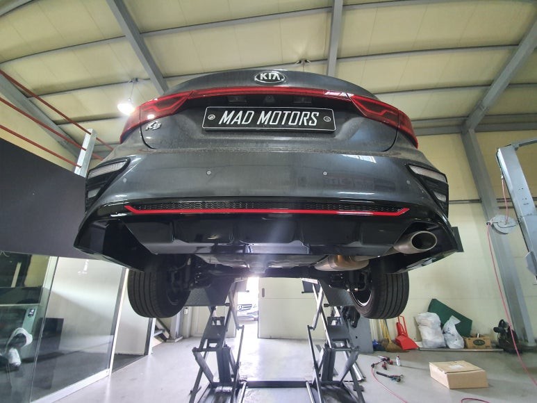 [MADMOTORS] 매드모터스 - K3 순정형 듀얼가변배기 작업! / 춘천, 원주