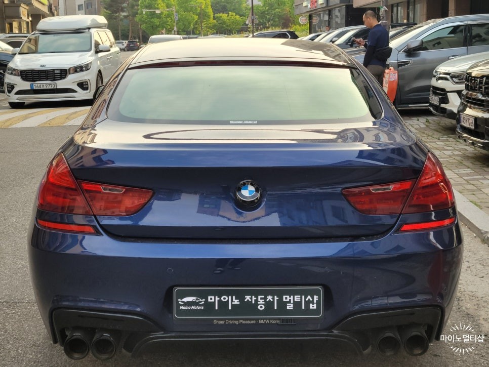 봉담 썬팅 BMW 640D 솔라가드 새턴 재시공 전문 업체 / 경기 화성