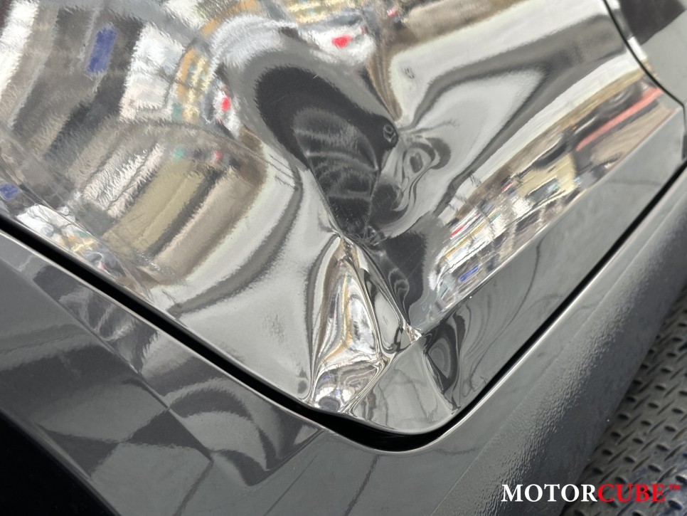 말리부수리 리어 도어 판금 도색으로 깨끗하게 / 마포구 성산동