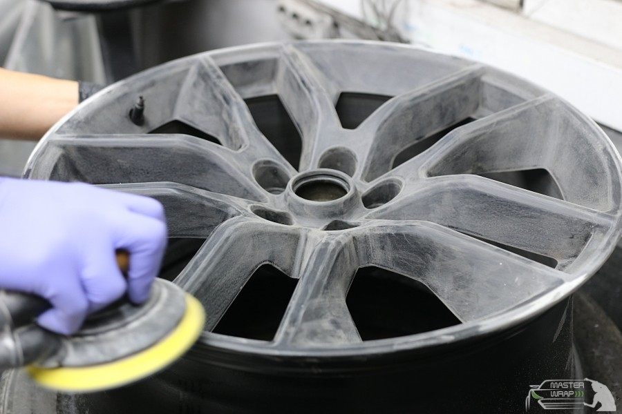 분당 휠도색 포드 머스탱 휠복원&휠도색으로 새 휠 만들기 / 수원 인계동