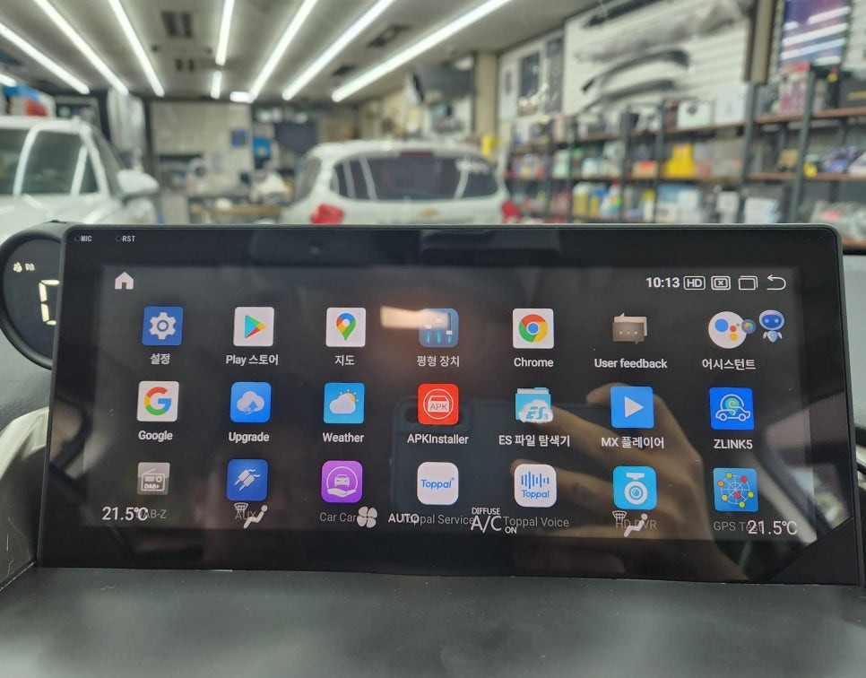 렉서스 NX300H 10.25인치 순정핏으로 안드로이드 올인원 설치가 가능합니다.