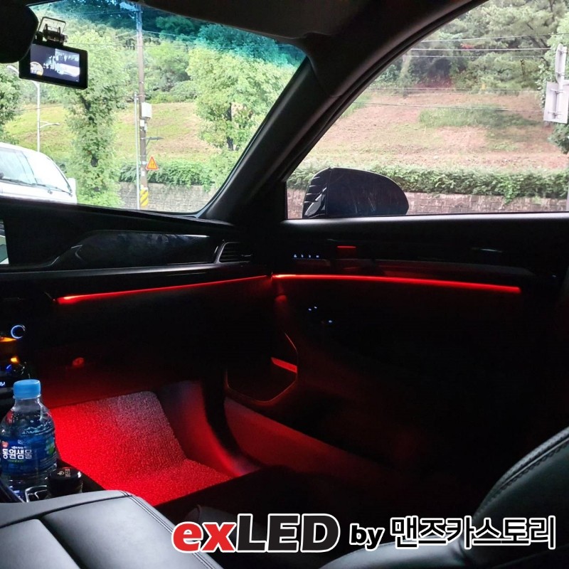 제네시스 EQ900 순정 엠비언트 광량업 시공으로 아쉬운 광량 타파해보세요! / 안산,시흥,화성