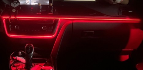 안산 BMW 4시리즈 F32 엠비언트 라이트 시공후기! / 안산,시흥,화성