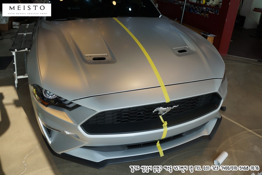 머스탱 튜닝 전체랩핑 및 바이퍼 데칼랩핑 / 성남시 중원구 여수동