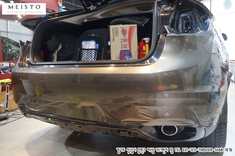 BMWX6랩핑 3M 유광차콜메탈릭 전체카스킨 / 성남시 중원구 여수동