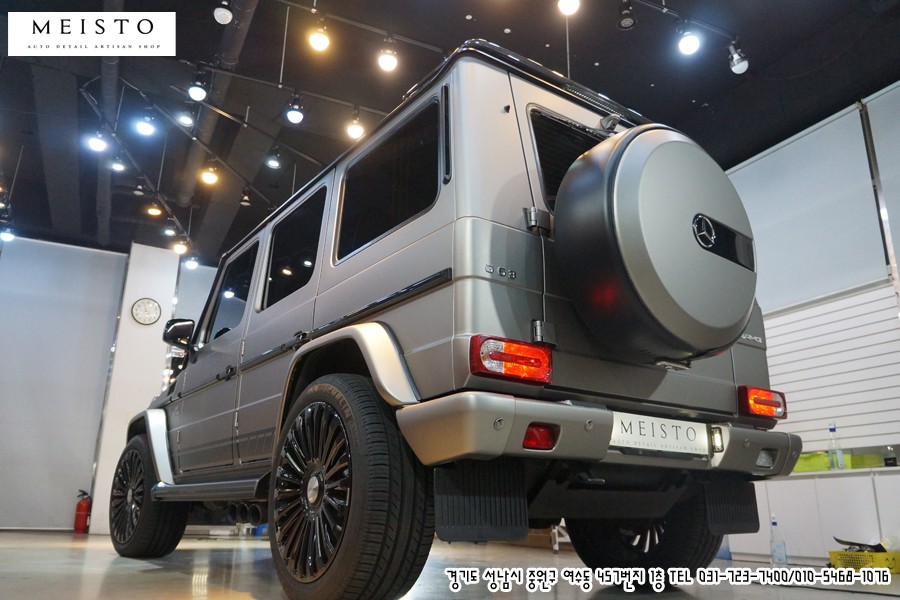 벤츠 G63AMG 지바겐 랩핑 강력한 포스에 시선강탈 / 성남시 중원구 여수동