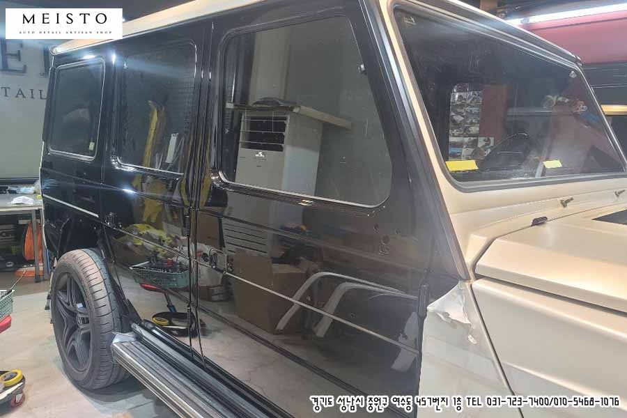 벤츠 G63AMG랩핑 무광블랙 강인한 포스