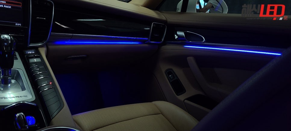 포르쉐 파나메라 해신전용 RGB HS4 엠비언트 무드등 / 화성 봉담