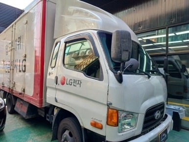 인천 부평구 화물차 차고지, 주차장 앞 트럭 썬팅 재시공 잘하는곳! / 인천 부평, 부천
