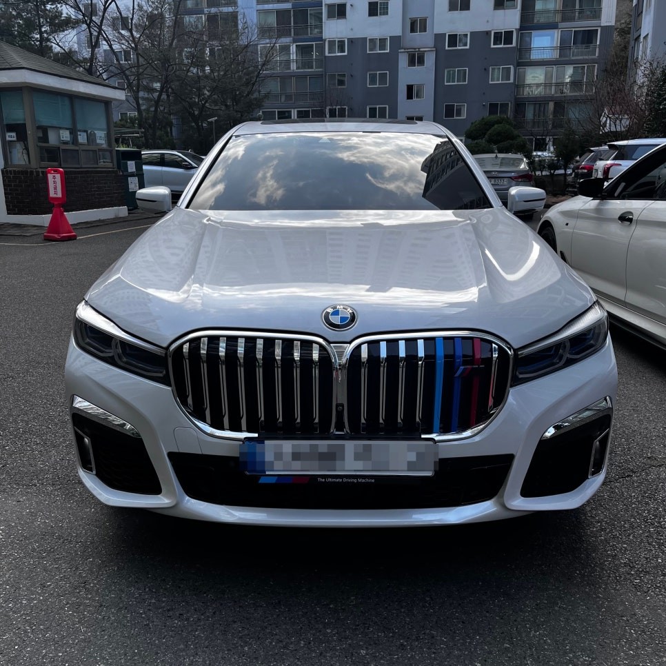 울산 부산 김해 BMW G11 740d 모바일 + 키 원격시동 시공 미스터커스텀 / 부산 해운대