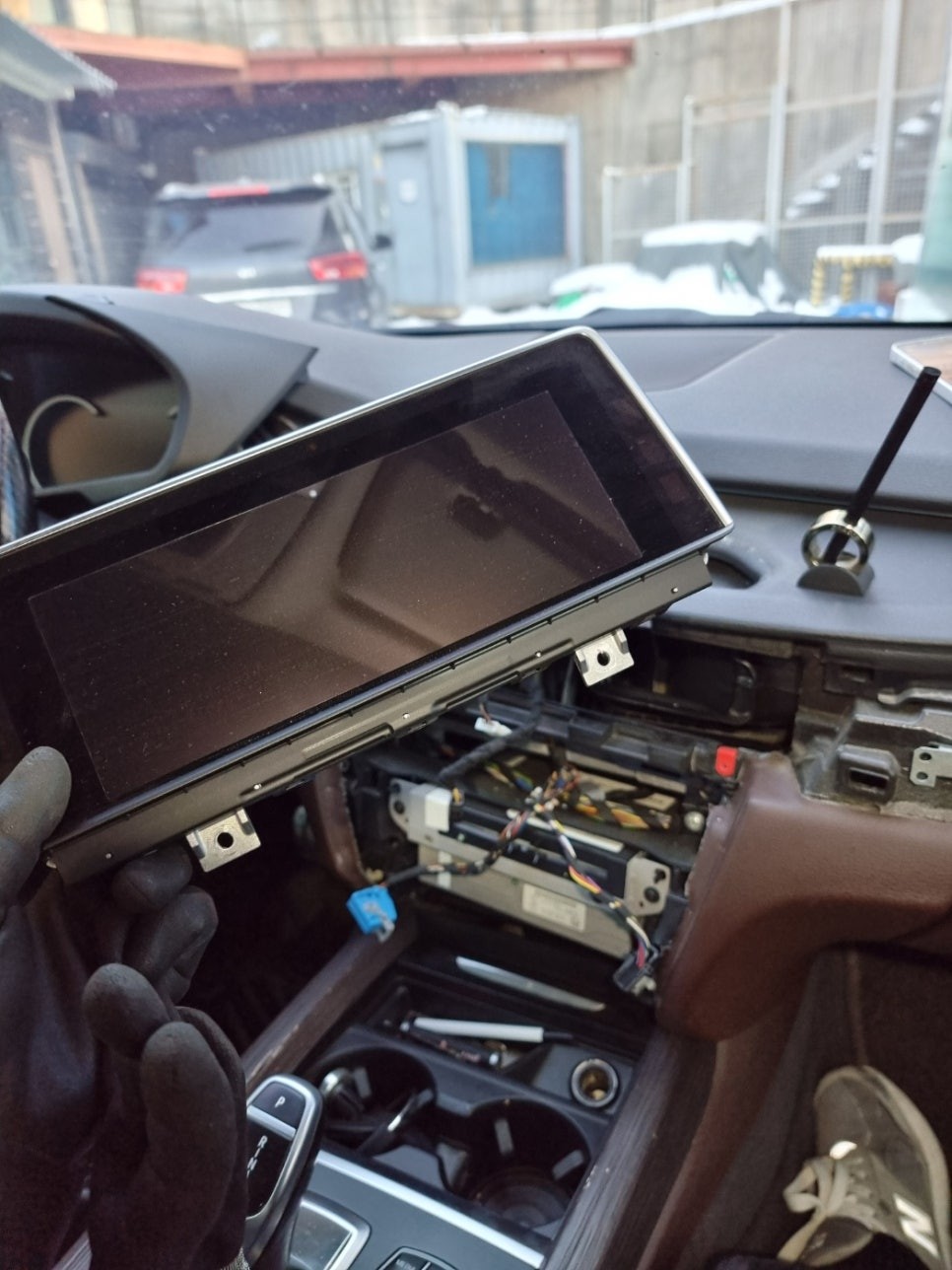 용인 BMW F15 X5 15인치 안드로이드올인원 시공 미스터커스텀 / 전남 여수