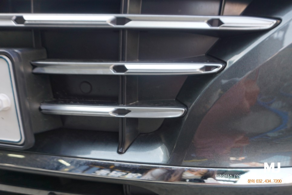 인천 쏘나타 / 소나타dn8 튜닝 순정 전방 주차 센서, 전방감지기 작업 / 인천, 미추홀