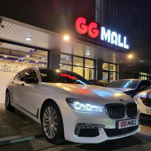 Bmw 730ld 골드 펄 사틴화이트 전체랩핑 시공!