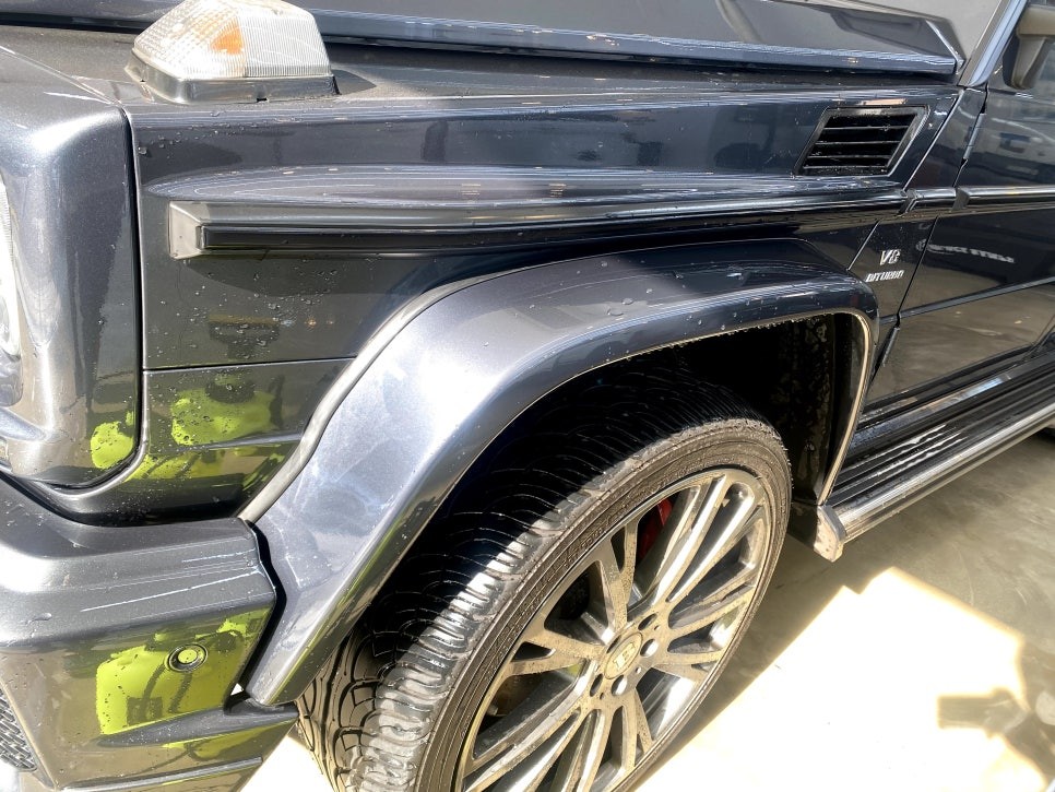 벤츠G 63 amg 사고수리 후 휀더 전체ppf @PPF / 강남구 역삼동