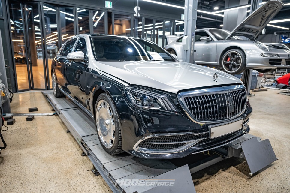 벤츠 마이바흐 S650 메인터넌스 & 워셔액 보조탱크 교환 / 분당 모드개러지 / 성남 분당, 서현, 판교,