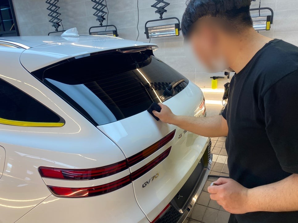 제네시스 GV70 신차패키지 수원 올댓오토모빌에서 시공했어요 / 수원시 오목천동