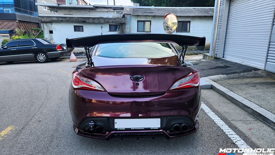 제네시스 쿠페 전체랩핑, 바디킷, PPF 시공 / 안산 상록구