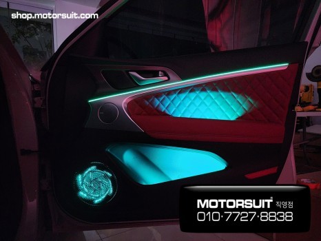 제네시스 g70 엠비언트 풀작업 드라마틱한 감성이 좋아요 / 부천, 인천