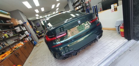 BMW 340D VINYL FORG GOTLAND GREEN / 잠실, 삼전, 송파