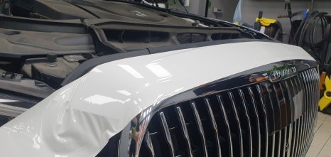 BENZ S580 MAYBACH - 3M 2080 Gloss White DUOTONE / 잠실, 삼전, 송파