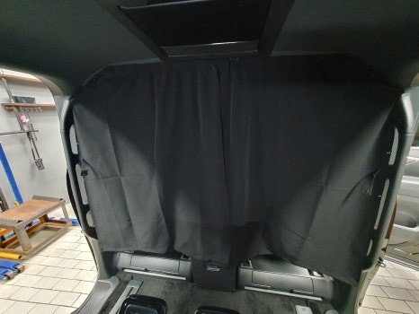 송파  TOYOTA ALPHARD - 알파드 중간커튼 설치로 프라이버시를 보호해 주세용 ~ / 잠실, 삼전, 송파