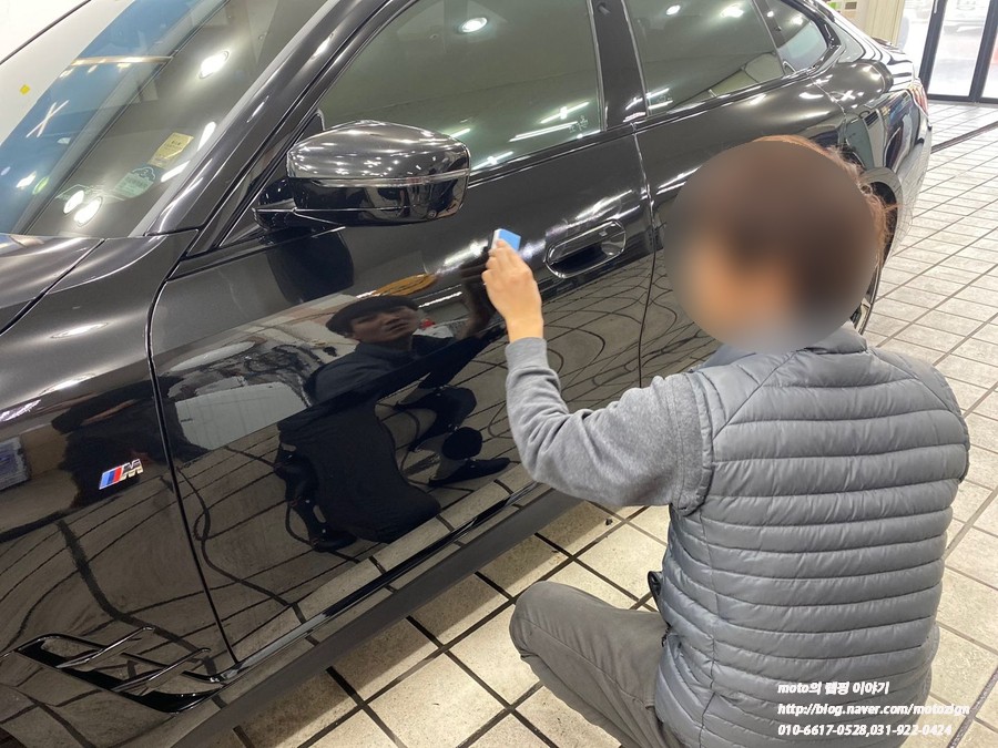 BMW 420i 석회물 제거와 PPF재시공 후 유리막코팅 시공 / 고양, 일산, 김포, 파주