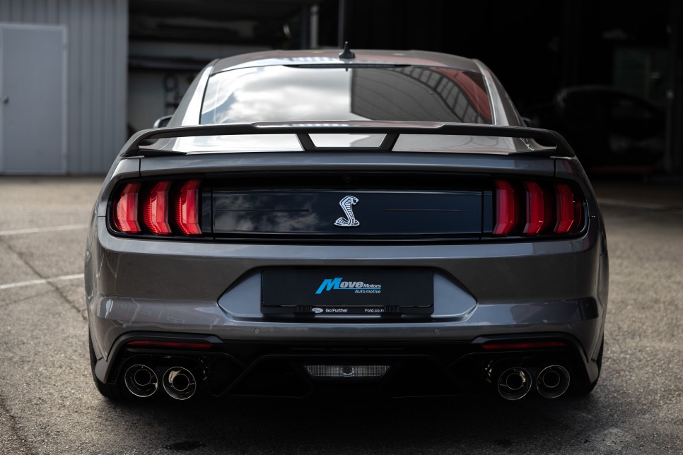 [포드 머스탱 2.3T 에코 부스트] 쉘비 GT500 스타일 바디킷 + 캘리퍼 도색 + 커스텀 가변 배기 / 포드 / 머스탱 / 부산 기장군