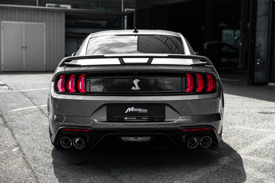 [포드 머스탱 2.3T 에코 부스트] 쉘비 GT500 스타일 바디킷 + 캘리퍼 도색 + 커스텀 가변 배기 / 포드 / 머스탱 / 부산 기장군