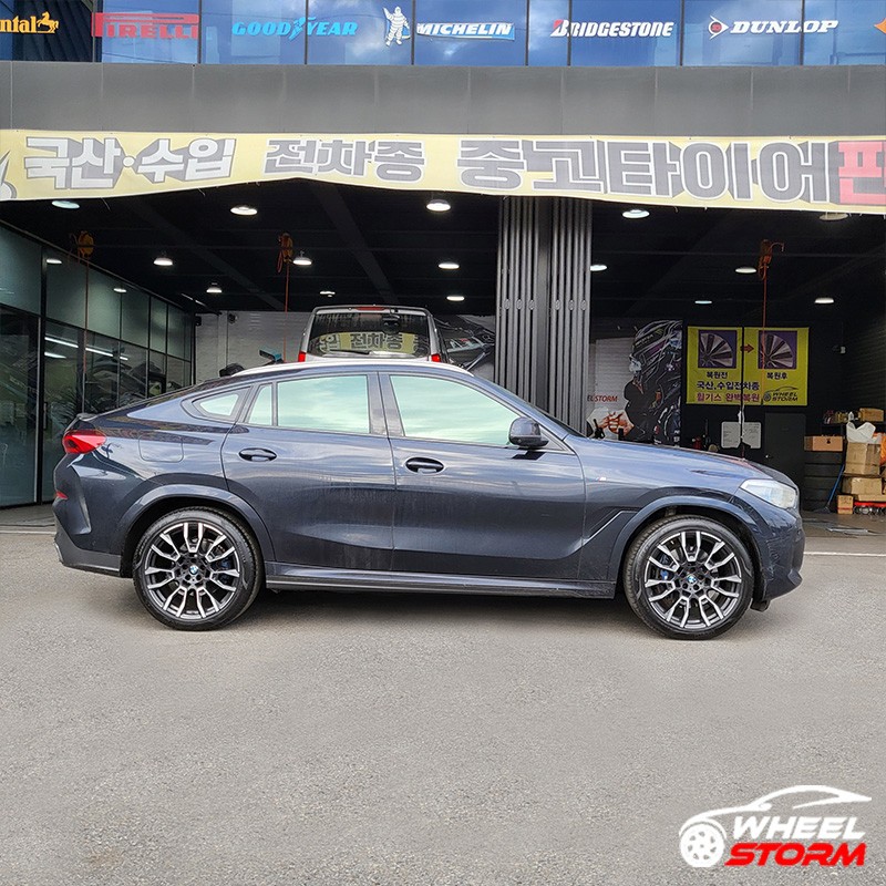 [전주 휠스톰] BMW X5 X6 LCI 915M 21인치 휠 건메탈폴리쉬 장착 후기