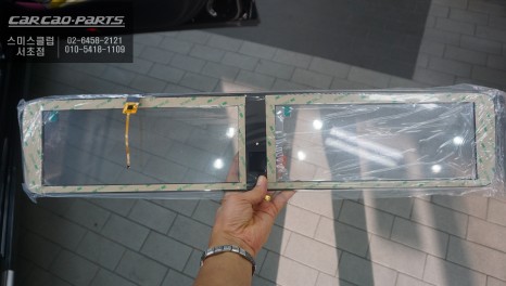 터치가 안되는 벤츠S400차량ㅠㅠ 카링킷 AI BOX를 터치로 편리하게 사용할 수 있는 에어터치 모듈 시공.