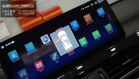BMW X1 순정 6.5인치 모니터 탈거 후 스마트폰 처럼 사용할 수 있는 12.3인치 에스플레이[S-PLAY]장착. / 서초구 서초동