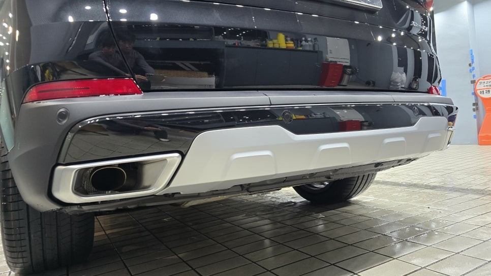 경기남부 / BMW X5 보기싫은 크롬! 올블랙 컨셉으로 탑폴리에 크롬죽이기! / 수원시 영통구 하동 / 수원.화성
