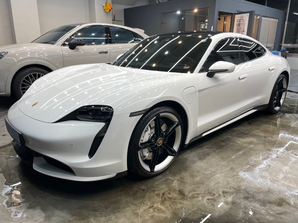 청라 포르쉐 세차 타이칸 터보 / 인천 서구