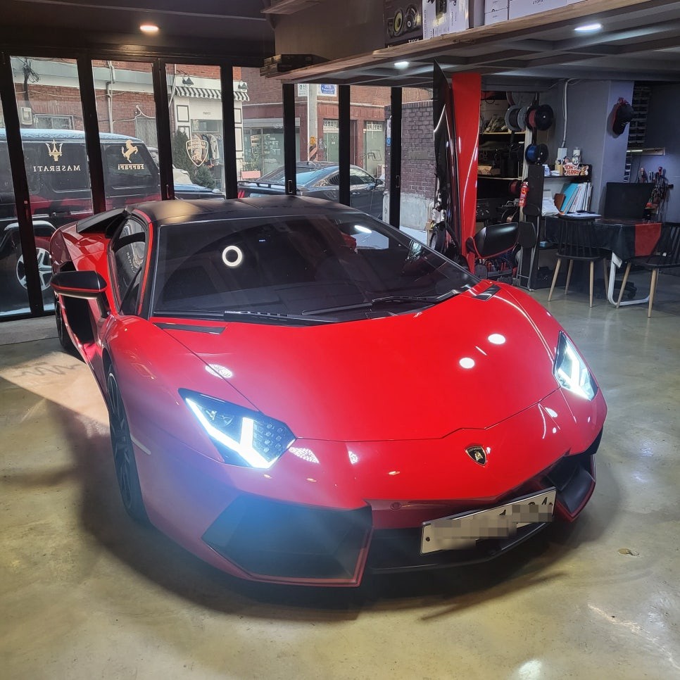 람보르기니 아벤타도르 유토피아 스피커 우퍼박스 튜닝 무선카플레이 3채널 블랙박스 풀튜닝 / 서울 성동