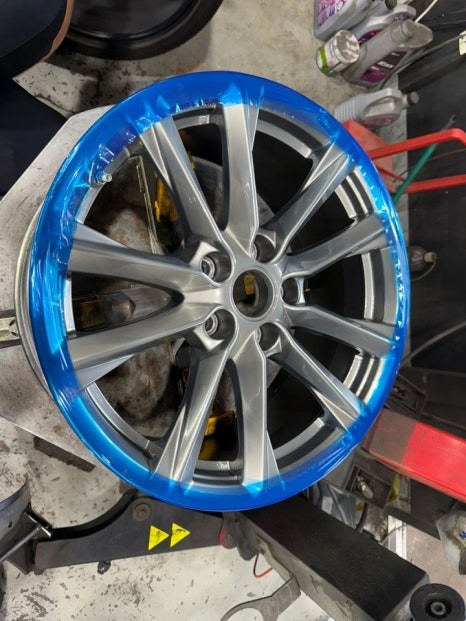 [전주 휠복원 첨단타이어] 캐딜락 CT4 순정 18인치 도장휠⇨휠복원 작업 김제익산군산휠복원,대전천안휠복원,광주휠복원,서천대천휠복원,여수목포휠복원,전북전남충북충남경북경남경기도휠복원 / 전주