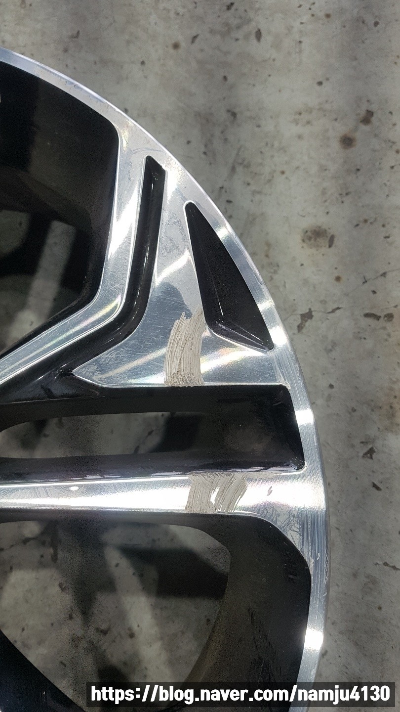 ◑ [전주휠복원] 싼타페 TM 19인치 휠복원 ◑ / 전주