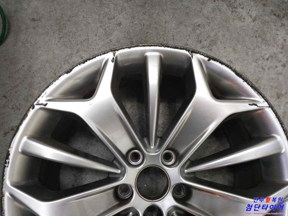★포드 토러스 19인치 순정휠 휠복원 - 전주휠복원/전주휠수리/전주휠용접/전주휠도색/전북휠복원★ / 전주