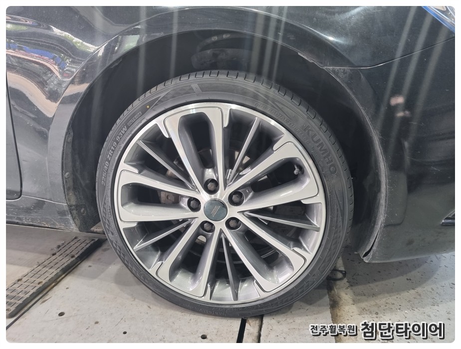 [전주휠복원 첨단타이어] YF소나타 19인치 / 전주