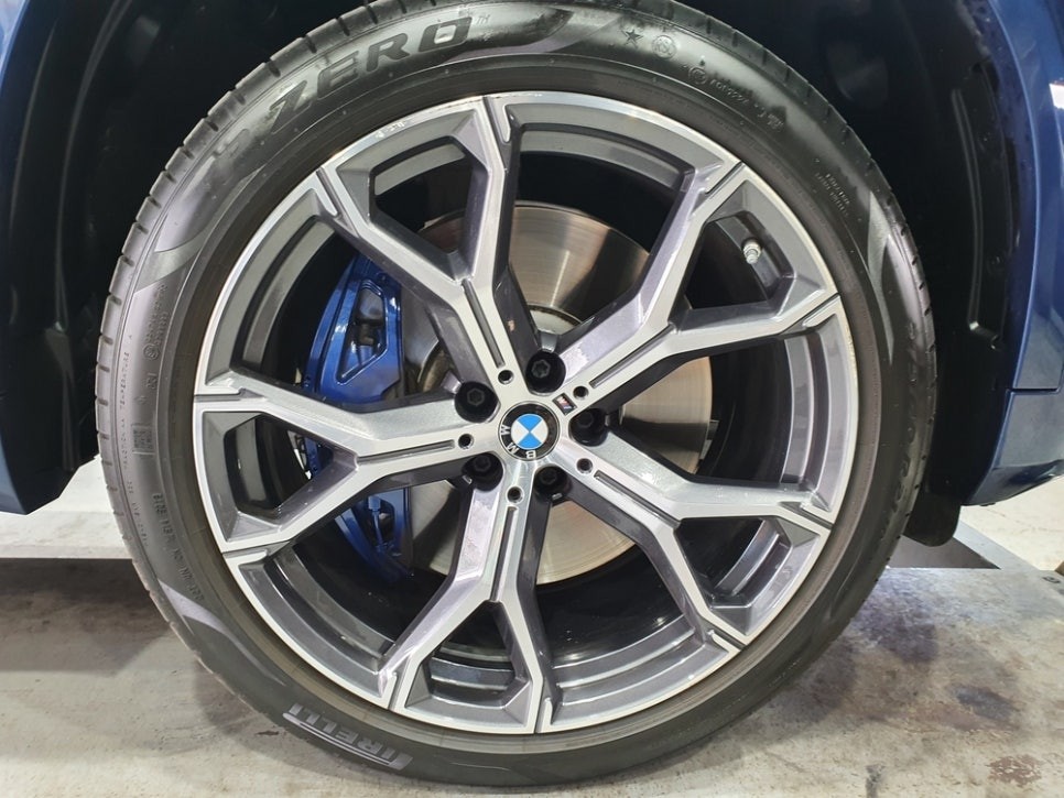 [전주휠복원 첨단타이어] BMW X5 40i 순정21인치 휠복원-