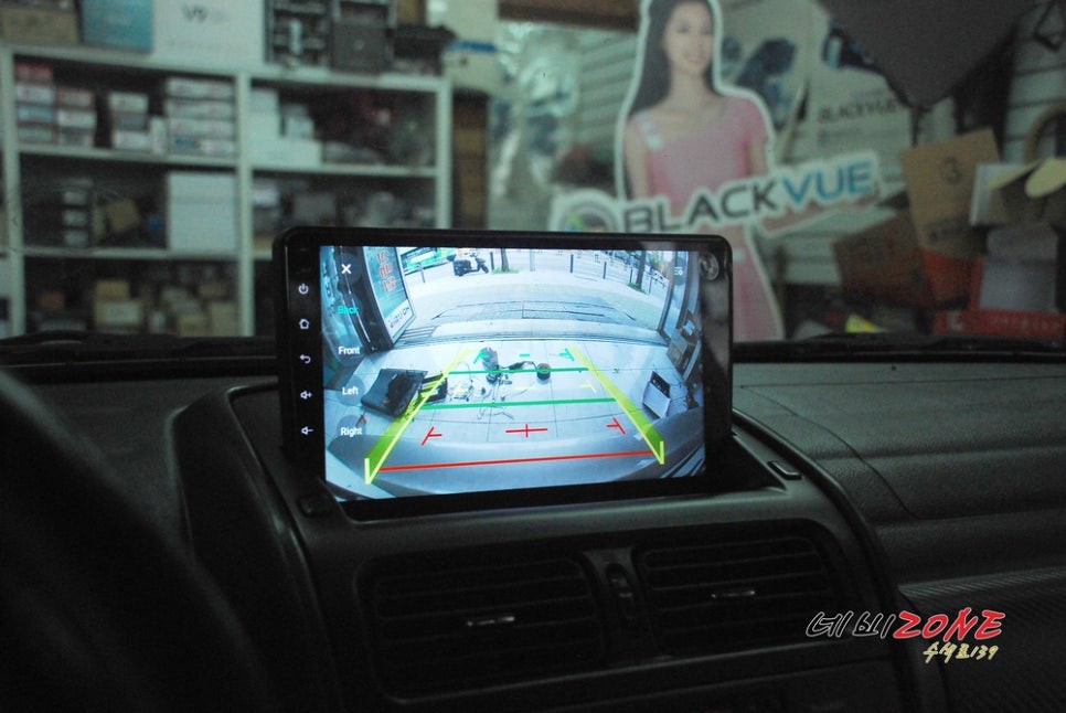 렉서스 IS200 후방 감지기, 카플레이 장착