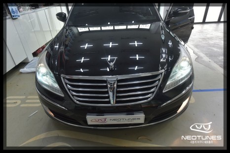 에쿠스 라이트 써클아이 LED 수리작업 / 용인 처인구, 이천