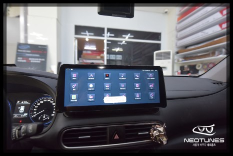 코나 12.3인치 안드로이드 올인원 네비매립 / 용인 처인구, 이천