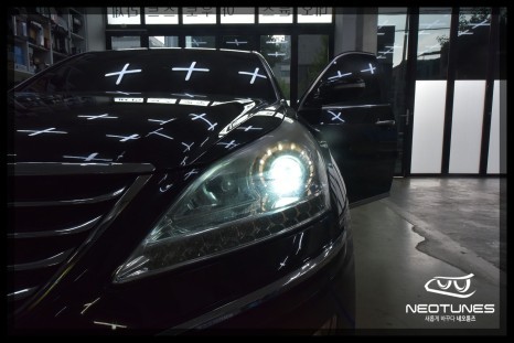 에쿠스 라이트 써클아이 LED 수리작업 / 용인 처인구, 이천