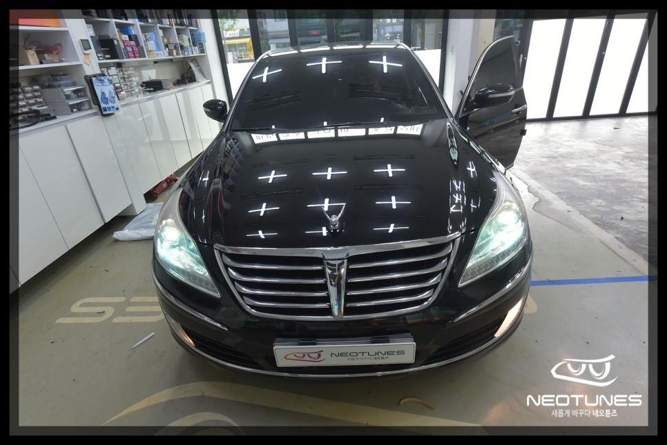 에쿠스 라이트 써클아이 LED 수리작업 / 용인 처인구, 이천