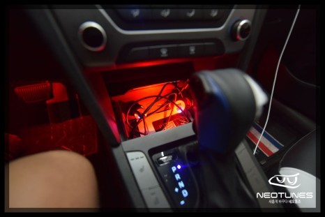 아반떼 AD RGB 히든타입 엠비언트 작업 / 용인 처인구, 이천