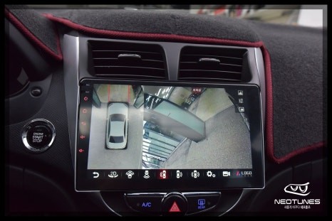 엑센트 안드로이드 올인원 / 3D 어라운드뷰 작업 / 용인 처인구, 이천