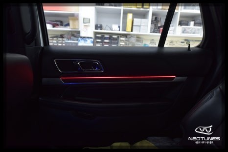 포드 익스플로러 RGB 무빙 엠비언트 , 풋등 작업 / 용인 처인구, 이천